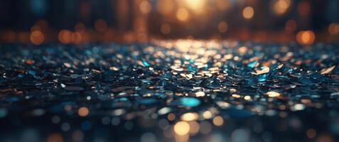 Inviting viewers to immerse in abstract beauty conveying serenity wallpaper. photo