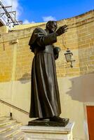 GOZO, MALTA - SEPTEMBER 14, 2012 Statue of Pope John Paul II in Gozo photo