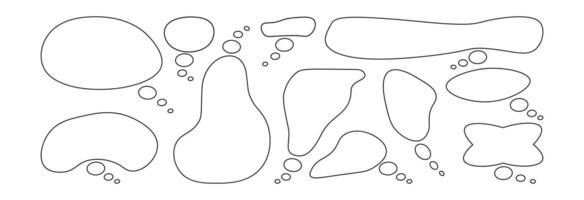 Bubble for text. vector