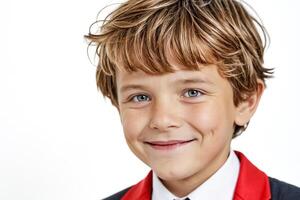 Portrait of a Smiling Boy photo