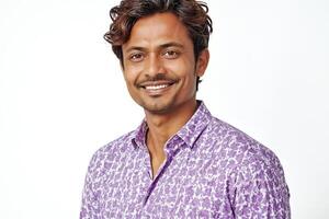 Portrait of a smiling man photo