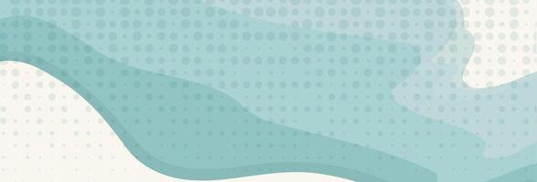 horizontal background wavy lines. Pastel color Aquamarine, turquoise. template for design. vector