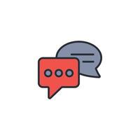 communication icon. .Editable stroke.linear style sign for use web design,logo.Symbol illustration. vector