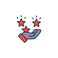 favorite icon. .Editable stroke.linear style sign for use web design,logo.Symbol illustration. vector