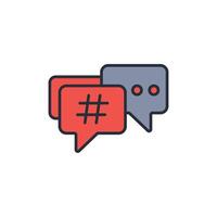 topic icon. .Editable stroke.linear style sign for use web design,logo.Symbol illustration. vector