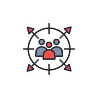 grup talk icon. .Editable stroke.linear style sign for use web design,logo.Symbol illustration. vector