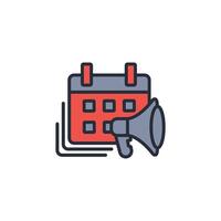event icon. .Editable stroke.linear style sign for use web design,logo.Symbol illustration. vector