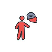 remark icon. .Editable stroke.linear style sign for use web design,logo.Symbol illustration. vector