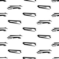 Seamless pattern with sketch squiggle vector