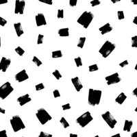 Seamless Pattern with hand drawn scribble smears vector