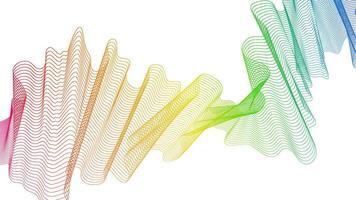 Abstract backdrop with wave gradient lines vector