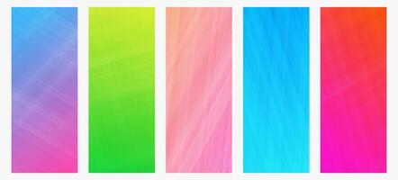 Modern colorful gradient background with lines vector