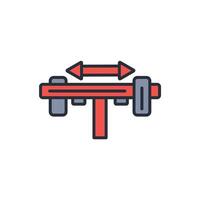 latch icon. .Editable stroke.linear style sign for use web design,logo.Symbol illustration. vector