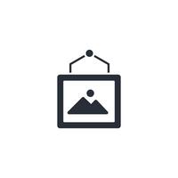 Painting icon. .Editable stroke.linear style sign for use web design,logo.Symbol illustration. vector