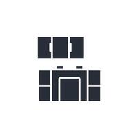 Kitchen icon. .Editable stroke.linear style sign for use web design,logo.Symbol illustration. vector