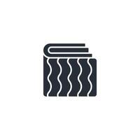 rug icon. .Editable stroke.linear style sign for use web design,logo.Symbol illustration. vector