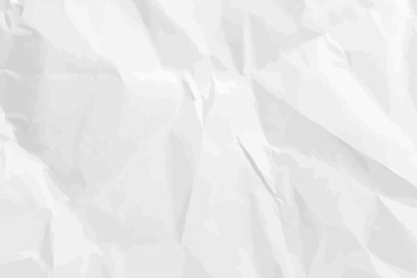 White clean crumpled paper