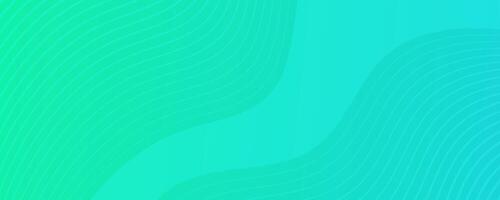 Modern colorful gradient background with wave lines vector