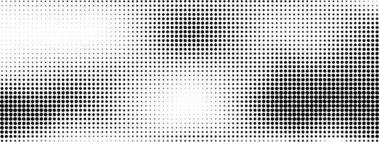 Retro dotted background. Halftone dotes texture. Black and white screen wallpaper. gritty backdrop. vector