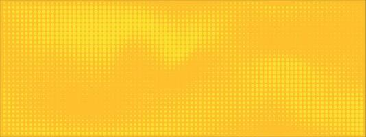 Yellow halftone background. Bright pixelated dotted texture overlay. Pop art pattern in comic style. illustration. vector