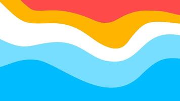 Abstract wavy Background. blue and orange background. abstract blue color wallpaper for desktop. Abstract curvy orange background. vector