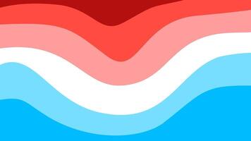 Abstract wavy Background. blue and red background. abstract blue color wallpaper for desktop. Abstract curvy red background. vector