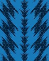 Sporty dinamic brushstroke texture pattern background jersey motif fabric textile print art editable vector