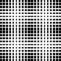 Square monochrome Halftone pattern vintage texture background layout banner grunge dot print art editable vector