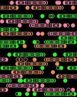 abstract big data computer web internet pattern error glitch mozaic background layout banner editable vector