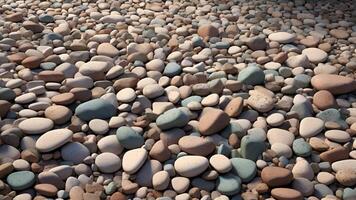 scattered stones, natural texture, stone background, versatile colors, nature, pebbles, rocky surface photo