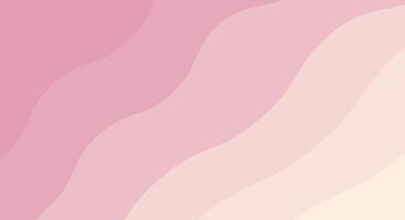 pink abstract background wave pattern design template vector
