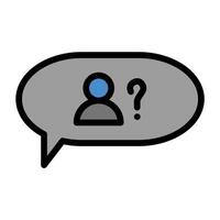 question mark icon illustration vector