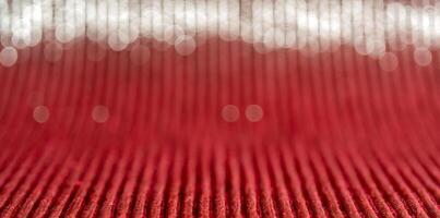 Abstract background of red parallel lines. photo
