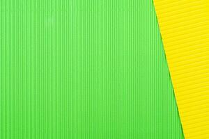 Colored background of corrugated paper. Soft focus. Copy space. photo
