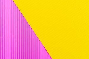 Colored background of corrugated paper. Soft focus. Copy space. photo
