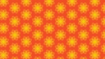 colorful Pattern foral and texture flower background design vector