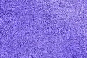 Violet stucco texture. Designer interior background. Abstract architectural surface. photo