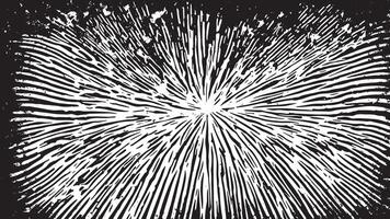 Black graphics background with gritty grunge texture for artistic monochrome design and illustration vector