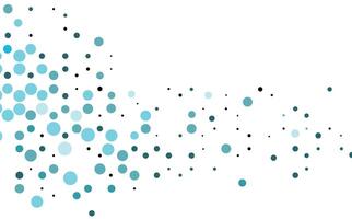 Light blue layout with circle shapes. Blurred decorative design in abstract style with bubbles vector