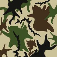Military camouflage pattern suitable for outdoor style vector