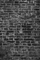 The background of the old red brick wall for design interior and various scenes or as a background for interviews. photo