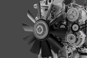 Diesel engine. Modern technologies for production of internal combustion engines. photo
