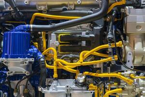 Diesel engine. Modern technologies for production of internal combustion engines. photo
