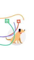 Own a Pet With a Mobile App 2D Cartoon Animation Vertical video