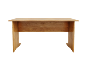 Wooden bookshelf with books png
