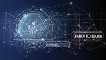 infographics about innovation futuristic and global connection. vector