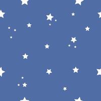 Seamless star pattern, endless texture background vector