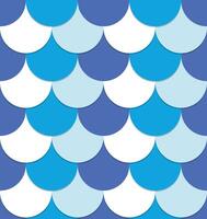 Fish scales seamless pattern background texture vector