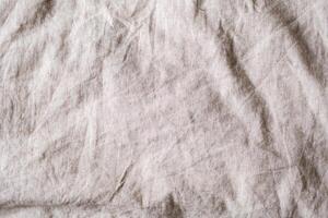 Natural fabric texture. Linen surface background. photo
