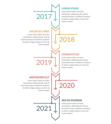 Timeline Infographics Template